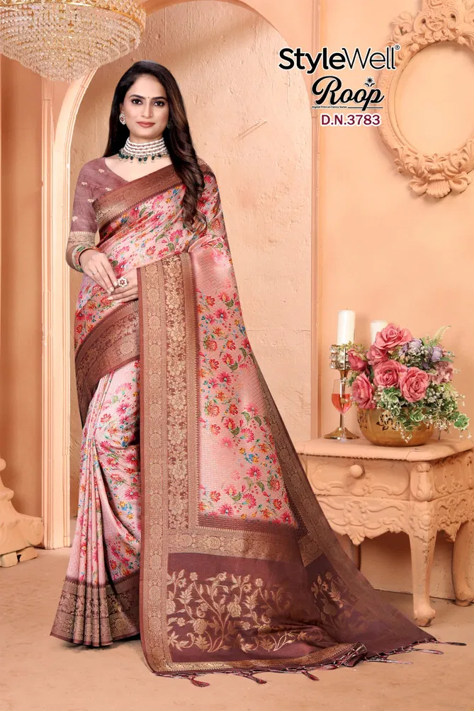 Roop By Stylewell Rich Pallu Designer Sarees Exporters In India